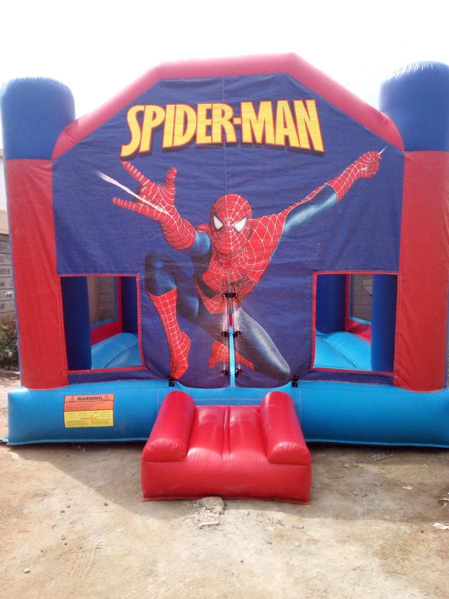 Spider Man Jumping Castle for Hire