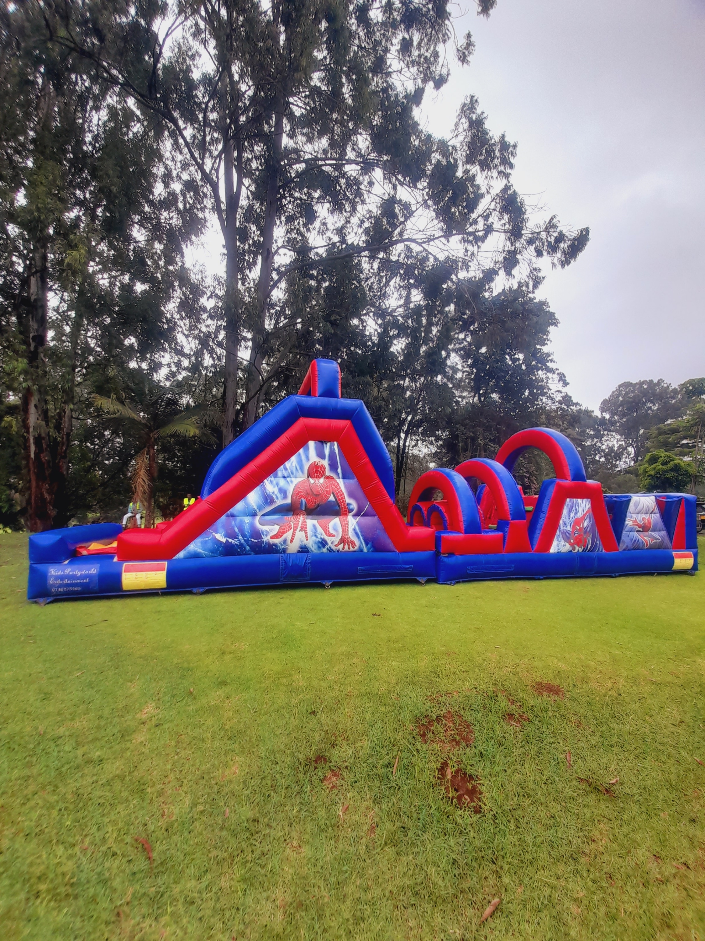 Spiderman Combo Bounce House for Hire