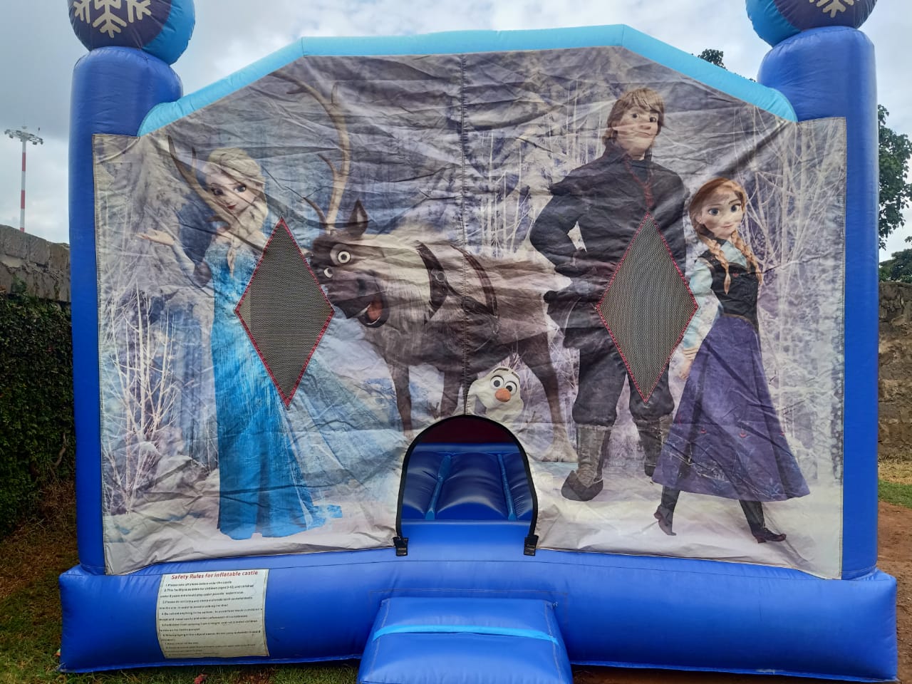 Frozen Themed Bouncy House for Hire