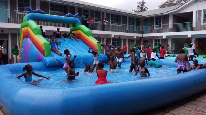 Gigantic Bouncy Water Slide for Hire