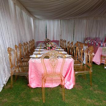 Golden Ghost Chairs For Hire in Nairobi Kenya, Golden Ghost Chairs For Events, Golden Ghost chairs For hire near me, neat throne chairs for hire