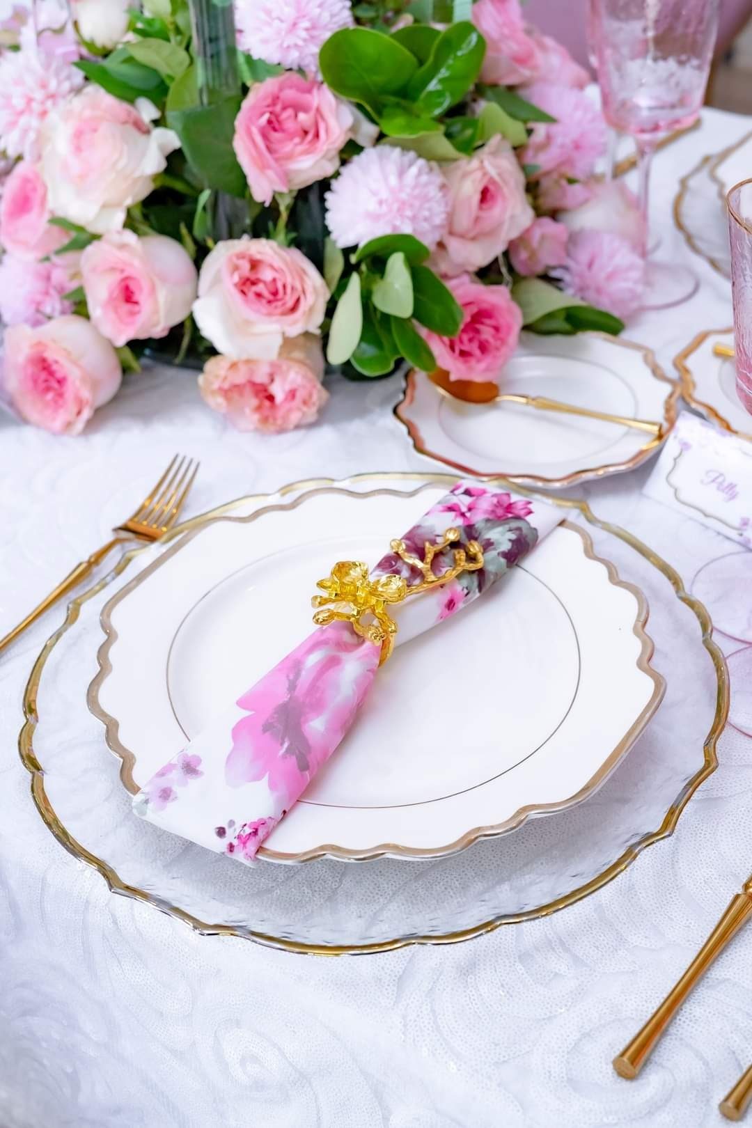 Luxury Floral Baby Shower Package - 30 Guests — view 7