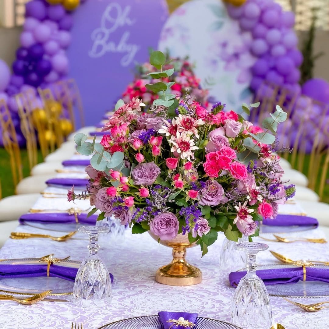 Boho Luxe Baby Shower Package - 40 Guests — view 7
