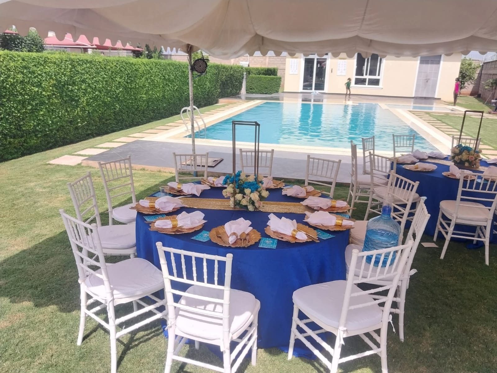 Neutral Baby Shower Décor Package Hire - 40 Guests - view 2