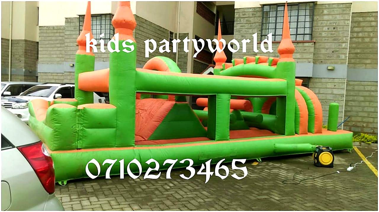 Moonwalk Bouncy House Obstacles Course for hire in Nairobi
