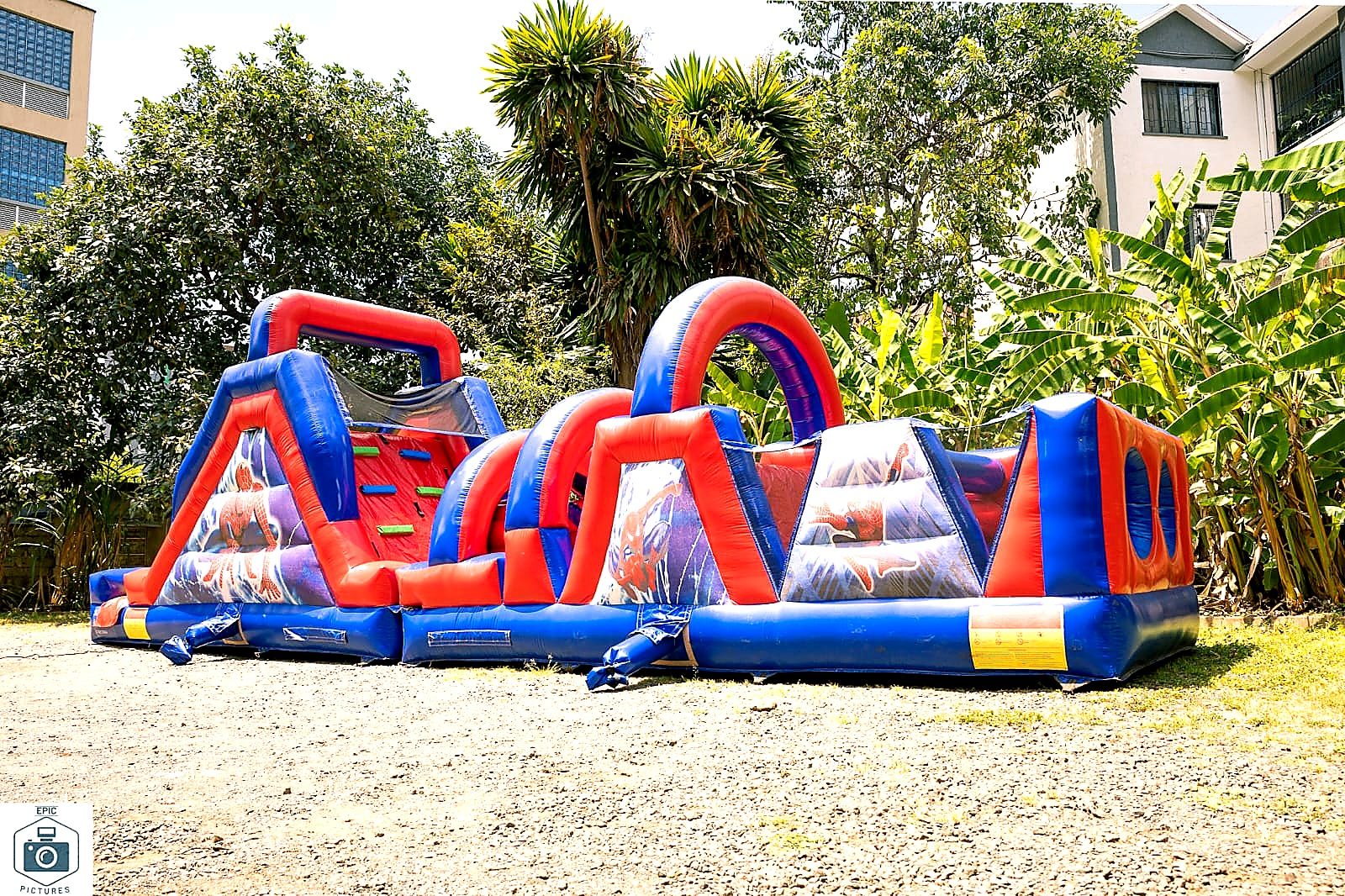 Spiderman Combo Bounce House for hire in Nairobi