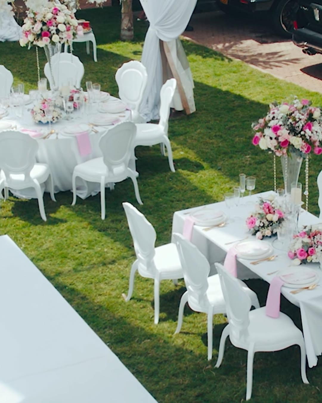 Luxury Vogue Chair (White) for hire in Nairobi - view 3