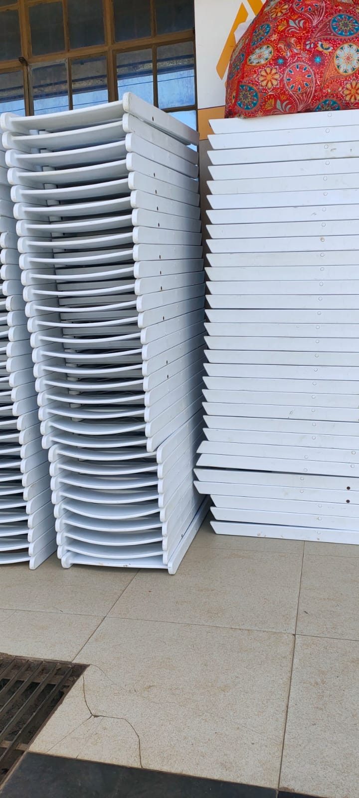 White Foldable Chair for hire in Nairobi - view 8