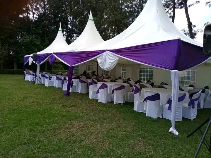 High Peak Draped Tent 6x12m for hire in Nairobi - view 9